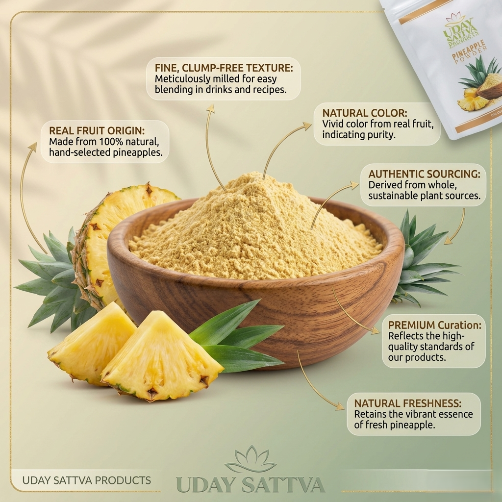 Uday Sattva Pineapple Powder
