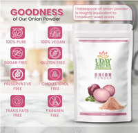 Uday Sattva Natural Red Onion Powder