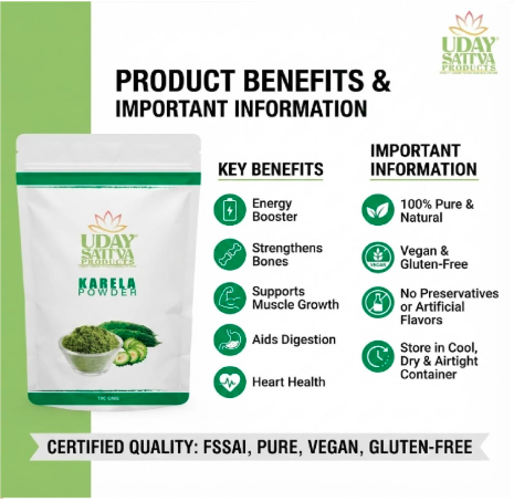 Uday Sattva Natural Karela Powder