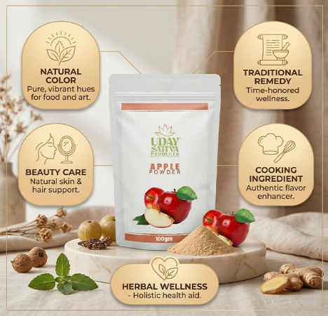 Uday Sattva Organic Apple Powder