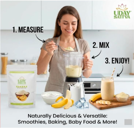 Uday Sattva Products Banana Powder