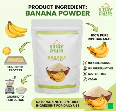 Uday Sattva Products Banana Powder