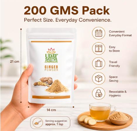 Uday Sattva Organic Ginger Powder