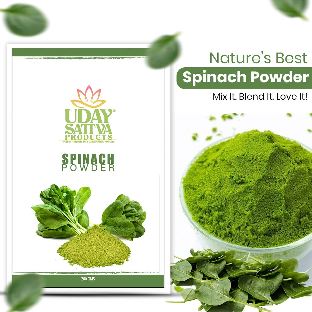 Uday Sattva Spinach Leaf Powder